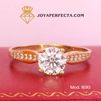 Anillo de oro. De compromiso. Mod. 1690