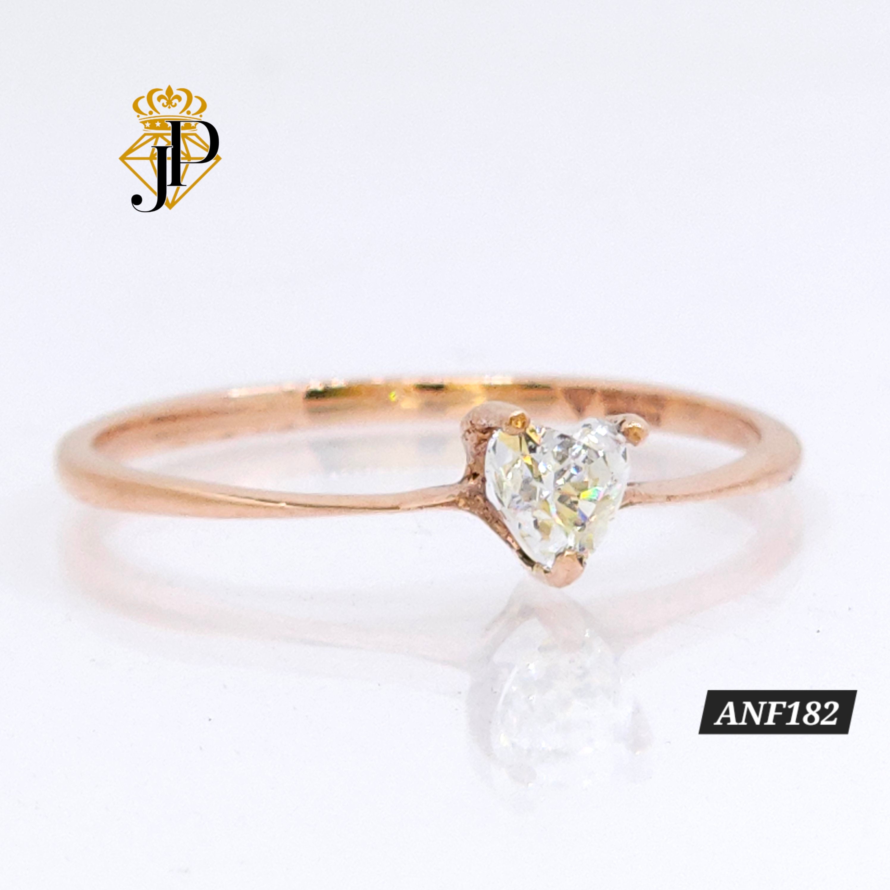Anillo Oro. Corazon. ANF182