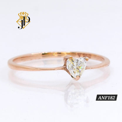 Anillo Oro. Corazon. ANF182