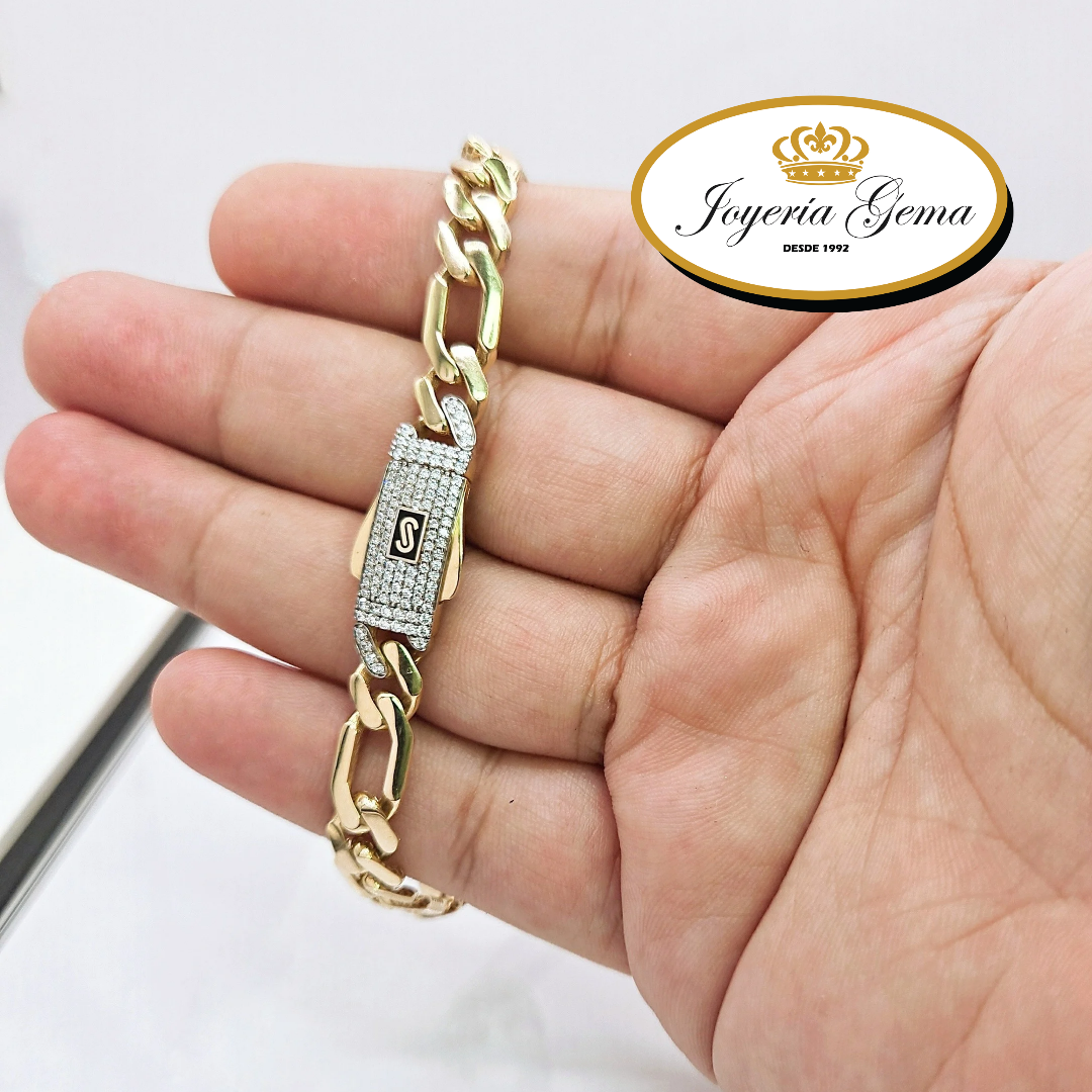 Esclava Mónaco- Figaro liso