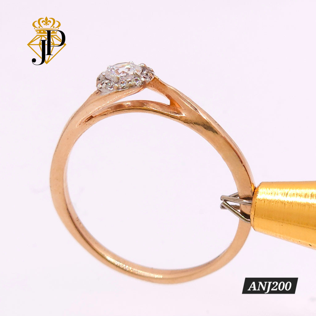 Anillo de oro rosa. ANJ200