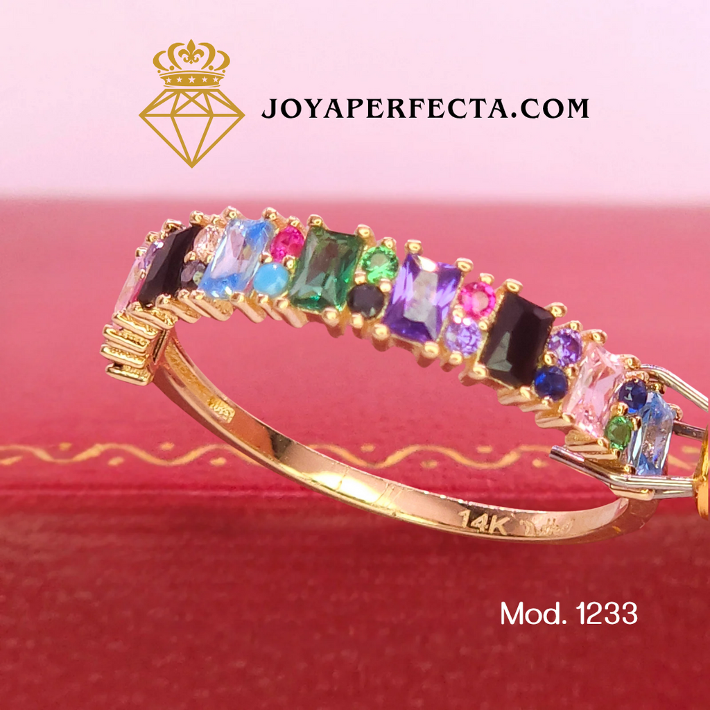 Anillo de oro. Churumbela Eterna. Mod 1233