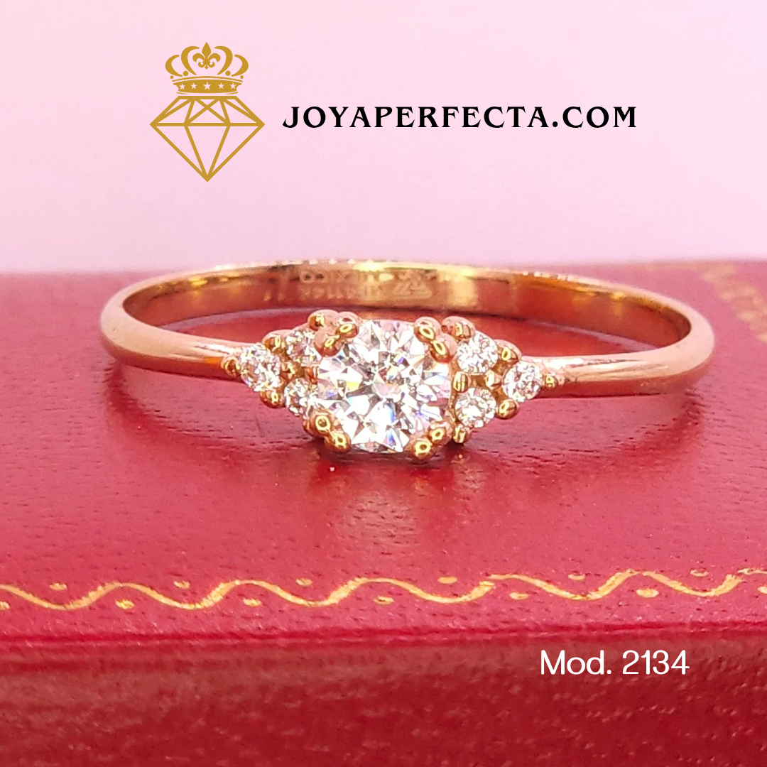 Anillo de oro. Eterno encuentro. Mod. 2134