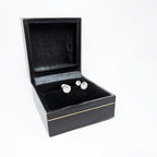 Aretes de plata. Zirconia