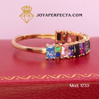 Anillo de oro. Churumbela Eterna. Mod 1233