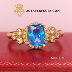 Anillo de oro. Cielo. Mod 1971