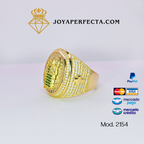 Anillo de oro. San Judas Tadeo. Mod 2154, 2152