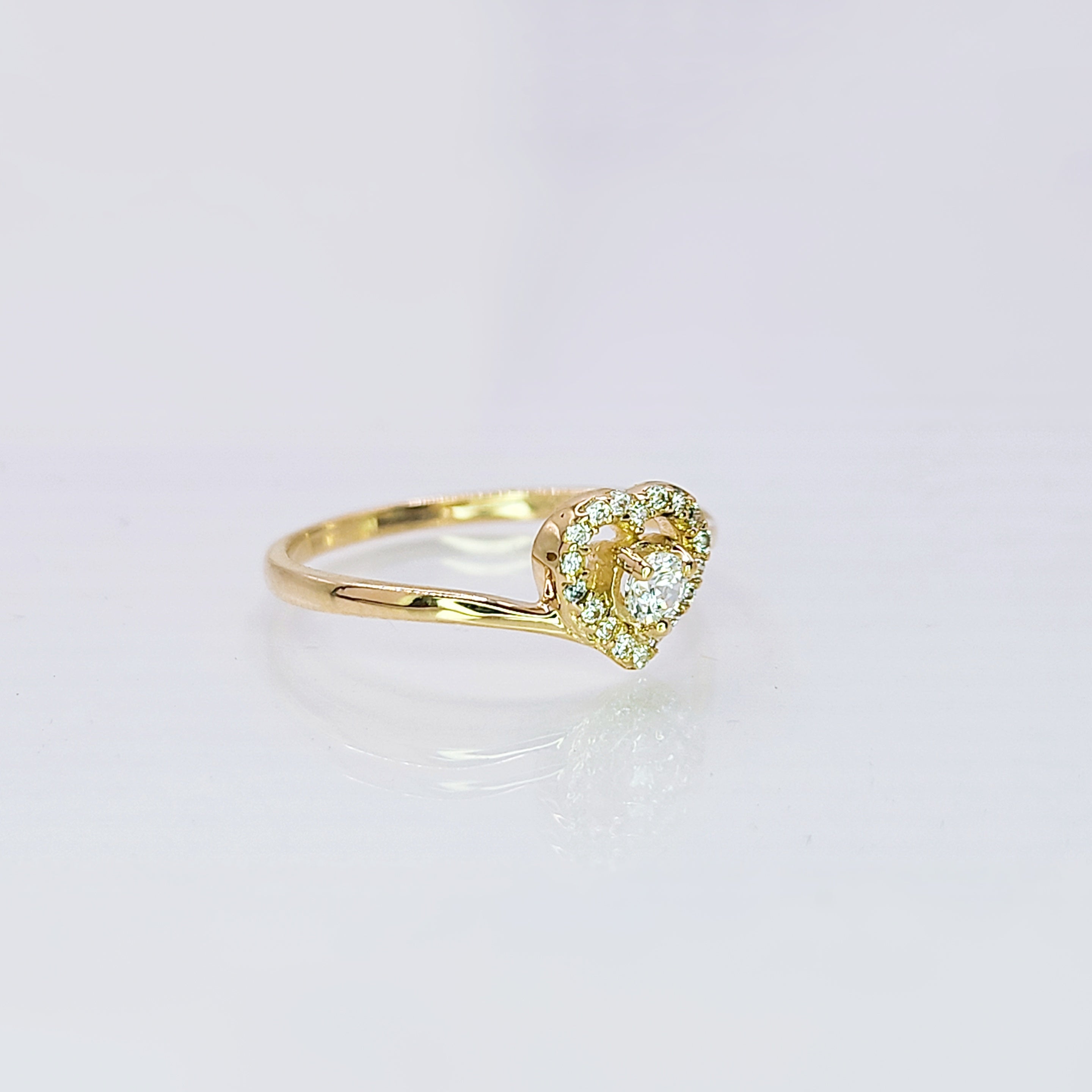 Anillo de corazon. ANF120