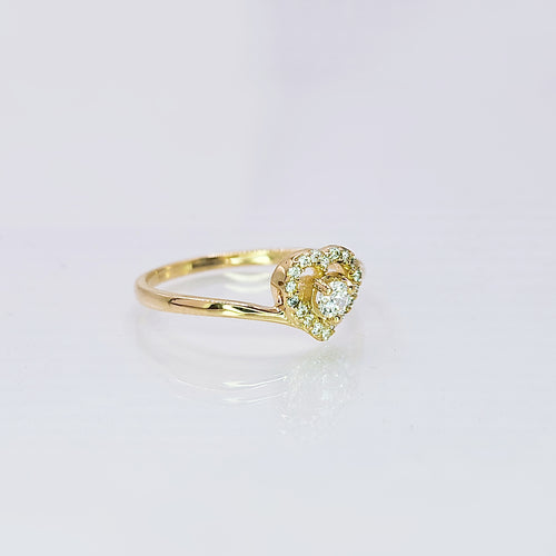 Anillo de corazon. ANF120