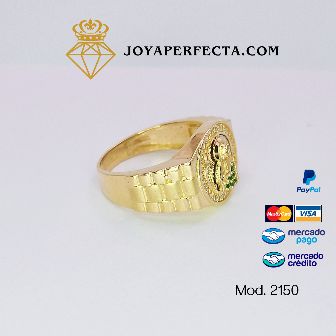 Anillo de oro. San judas. Mod. 2150