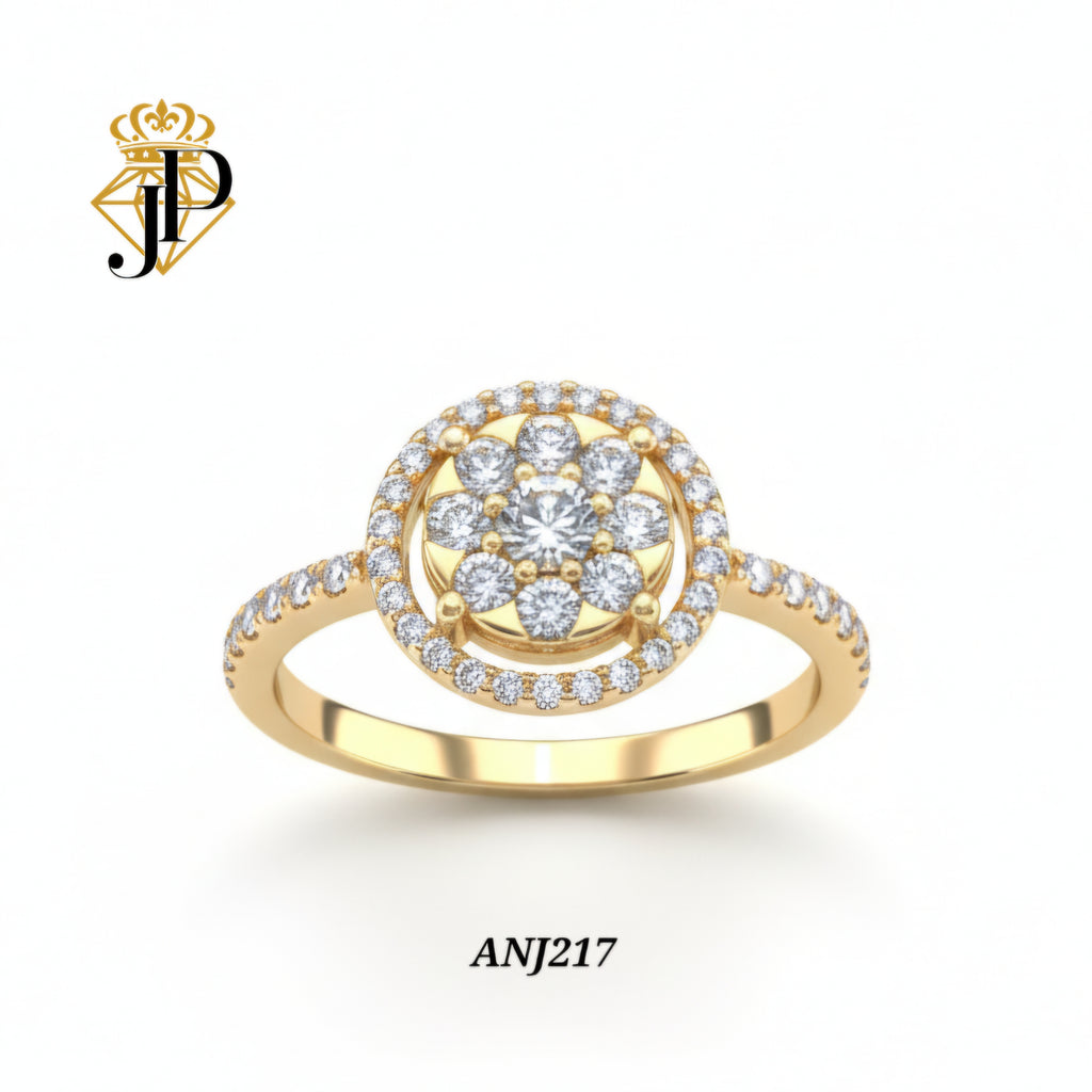 Anillo Flor eterna. Mod ANJ217