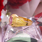 Anillo de Primaria. Graduacion- Gema Rosa
