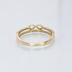 Anillo de Infinito con Churumbela. Mod 1846