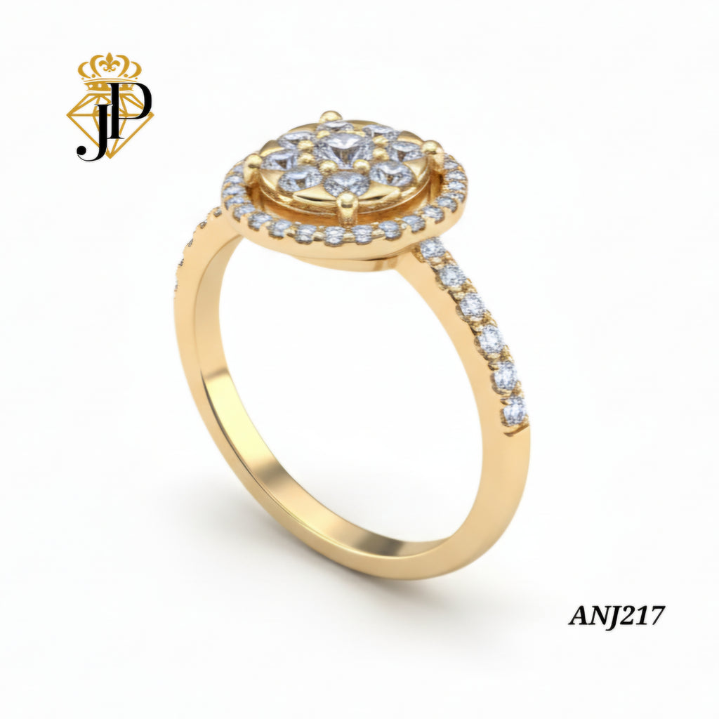 Anillo Flor eterna. Mod ANJ217