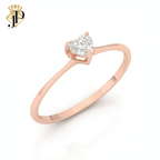 Anillo Oro. Corazon. ANF182