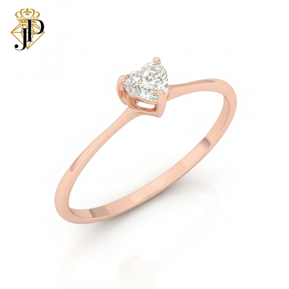 Anillo Oro. Corazon. ANF182