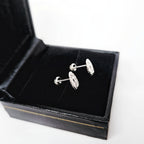 Aretes de plata. Diseño Virgen de Guadalupe