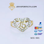 Anillo de 15 años. Mod 1865