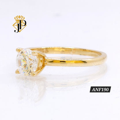 Anillo de oro. Esencia Clasica. ANF190