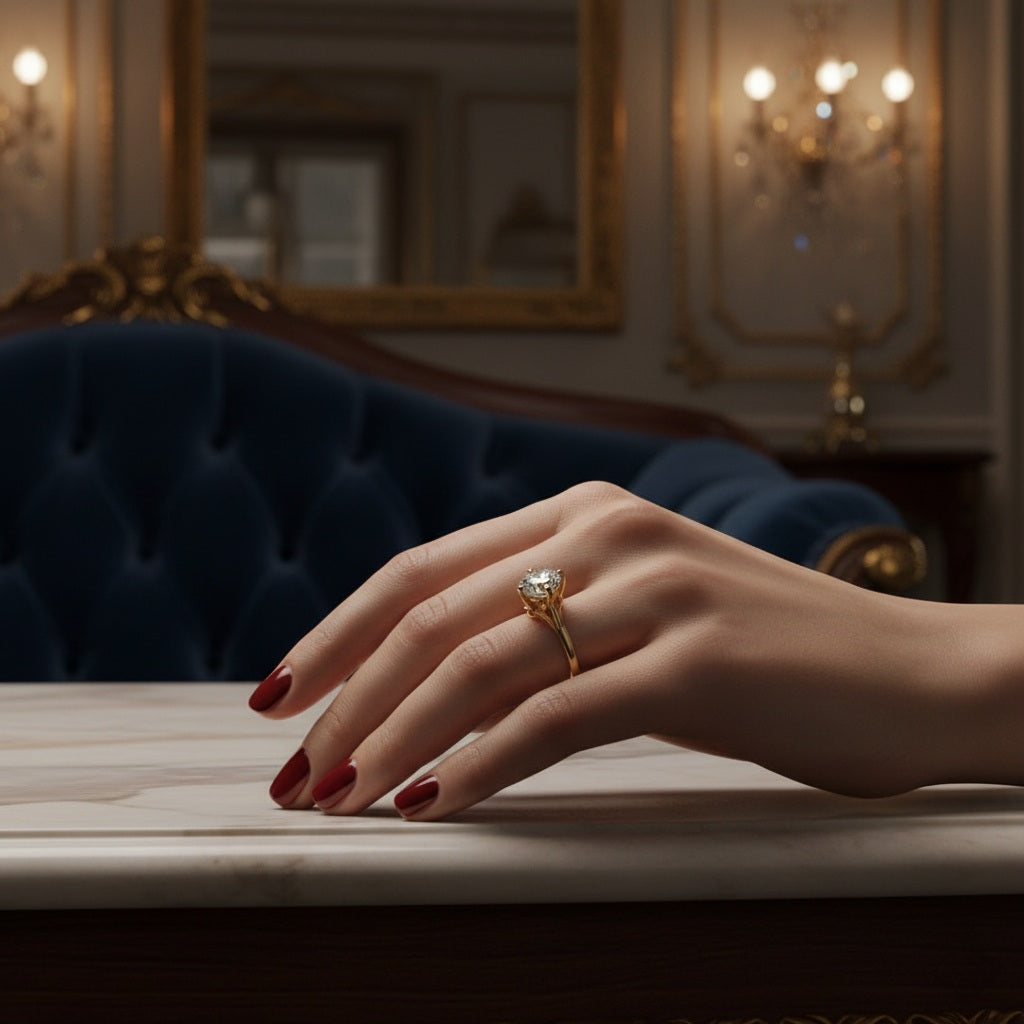 Anillo de oro. ANF123