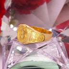 Anillo de Primaria. Graduacion- Letra P