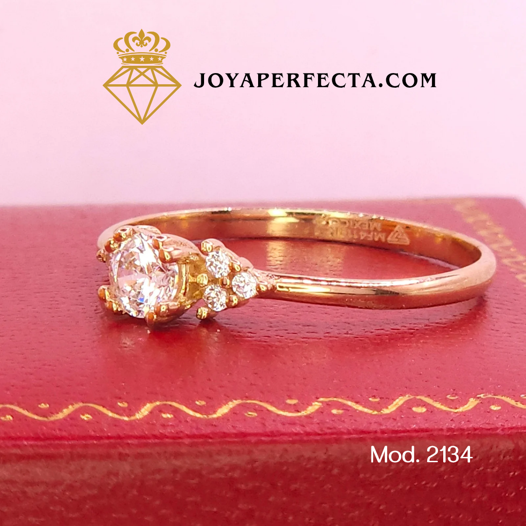 Anillo de oro. Eterno encuentro. Mod. 2134
