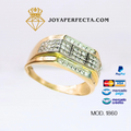 Anillo cuadrado. Mod 1860