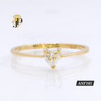 Anillo Oro. Corazon. ANF185
