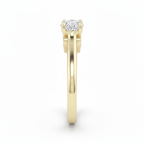 Anillo de oro. Diamante Certificado. Mod ADM30