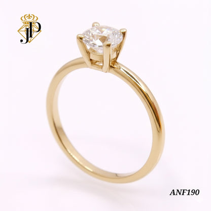 Anillo de oro. Esencia Clasica. ANF190