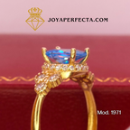 Anillo de oro. Cielo. Mod 1971