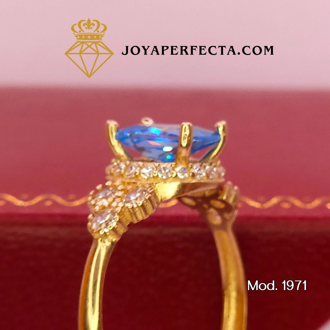 Anillo de oro. Cielo. Mod 1971