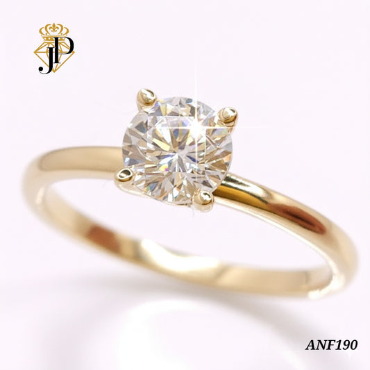 Anillo de oro. Esencia Clasica. ANF190