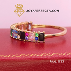 Anillo de oro. Churumbela Eterna. Mod 1233