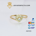 Anillo de corazon. ANF120