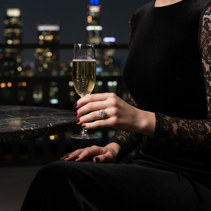 Anillo Flor eterna. Mod ANJ217