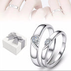 Anillos de promesa corazon