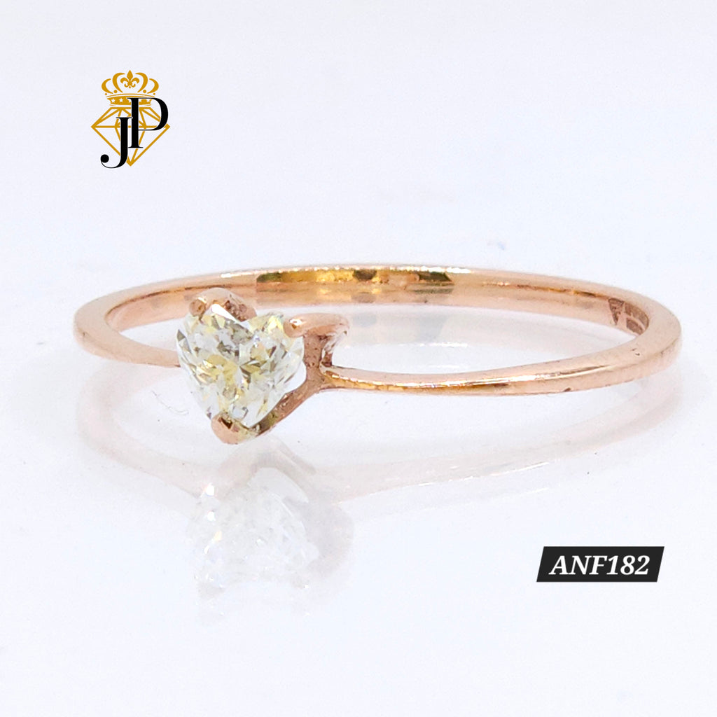 Anillo Oro. Corazon. ANF182