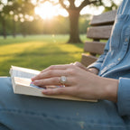 Anillo Flor eterna. Mod ANJ217