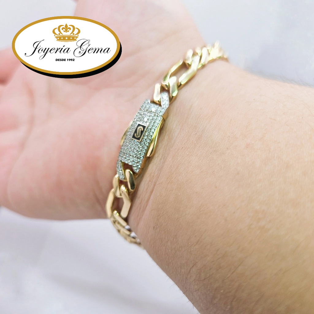 Esclava Mónaco- Figaro liso