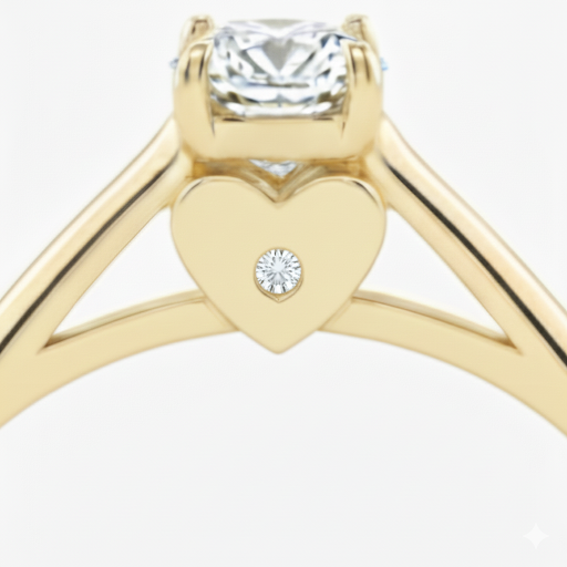 Anillo de oro. Diamante Certificado. Mod ADM30